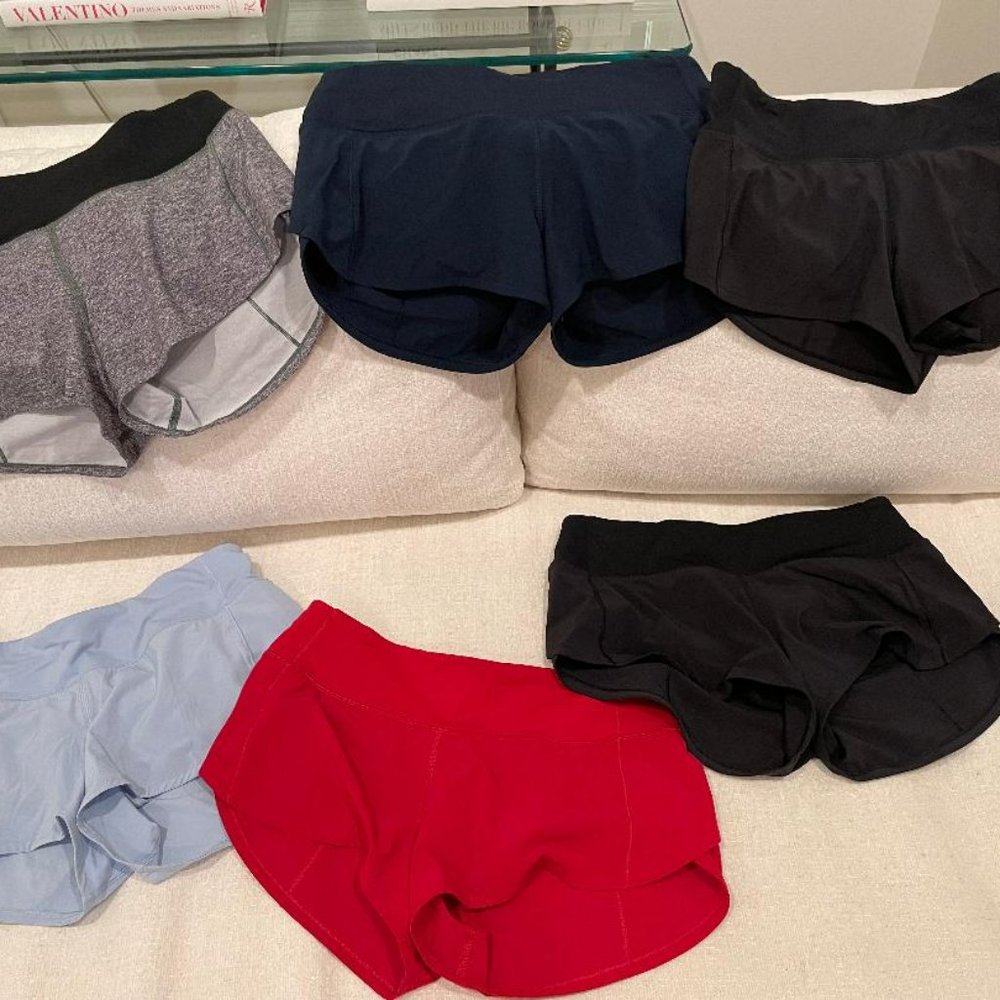 Lululemon shorts - sizes 4&6